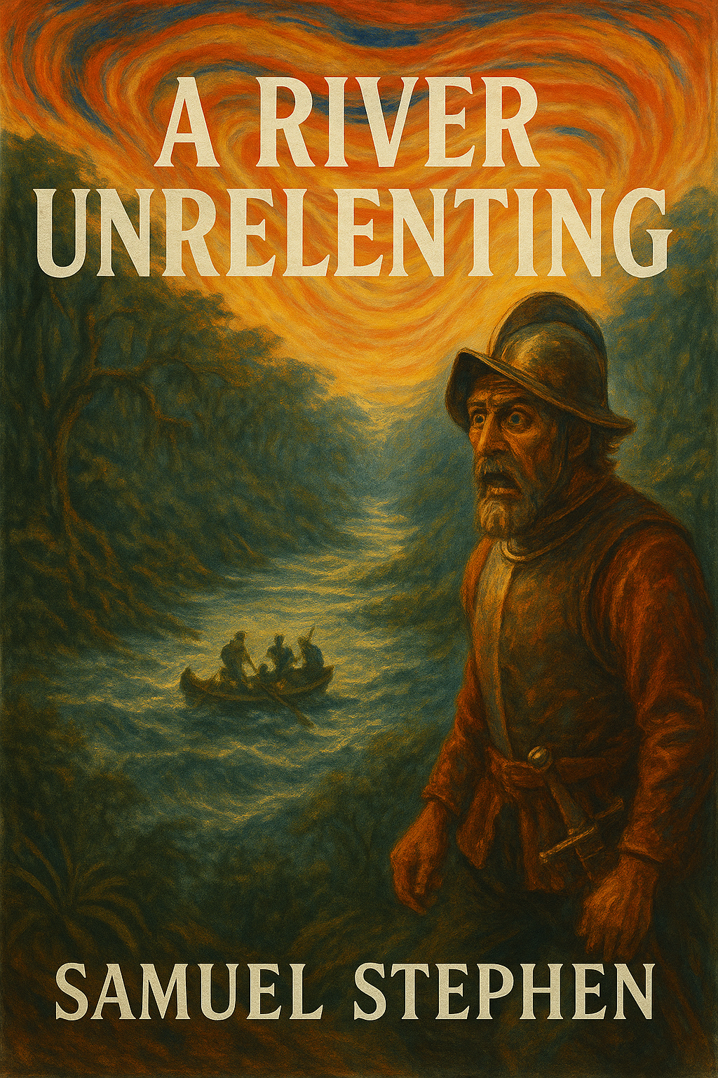Book cover: A River Unrelenting by Samuel Stephen