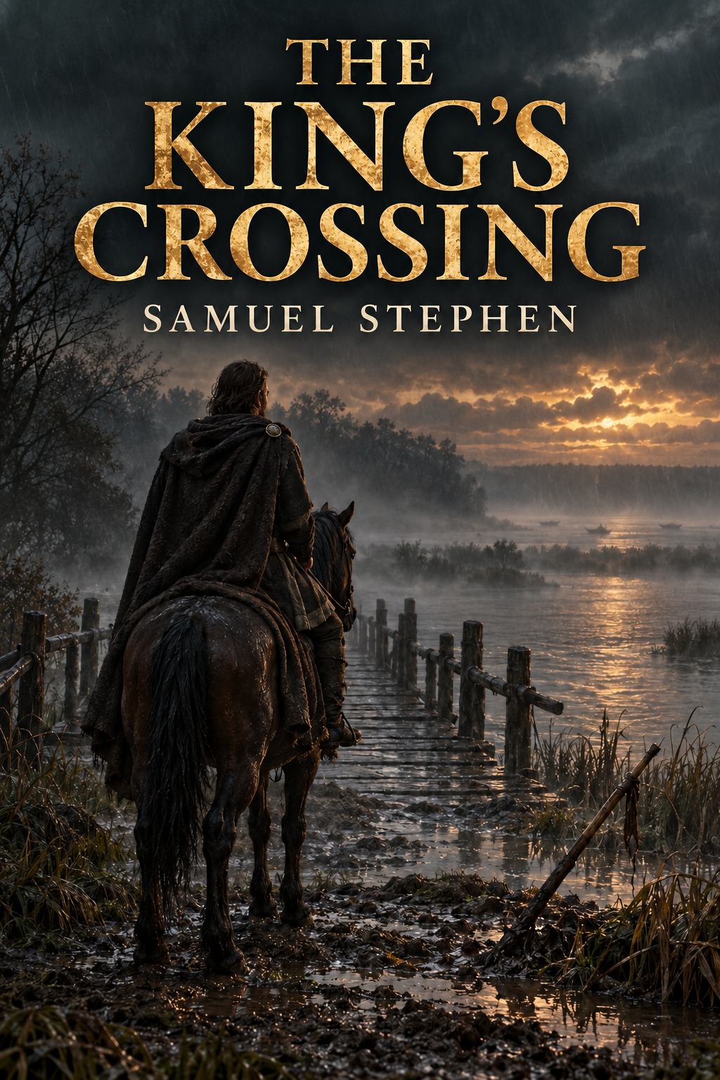 The King's Crossing historical thriller cover by Samuel Stephen